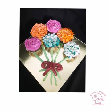 Floral cupcakes