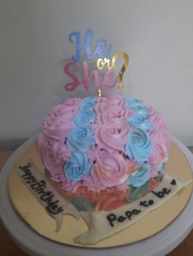 Baby shower cake
